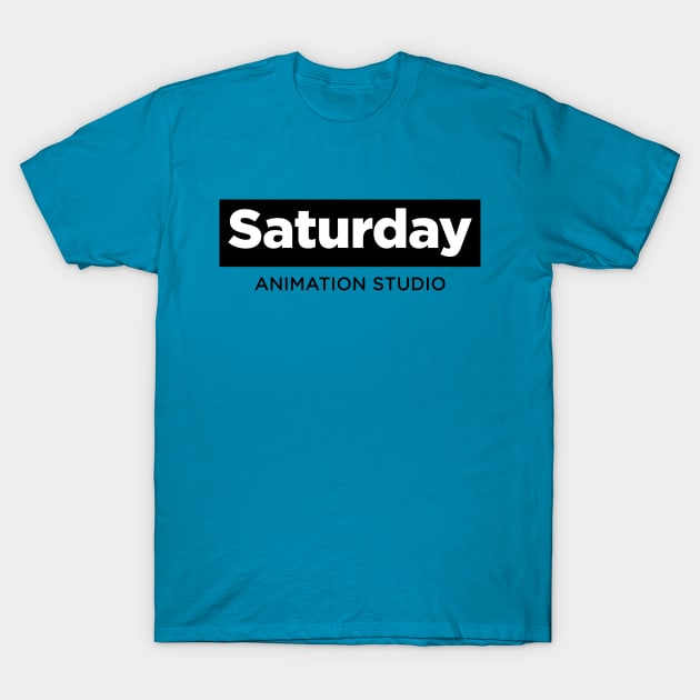 Saturday Black - Large logo T-Shirt by Digital Dimension Entertainment Group